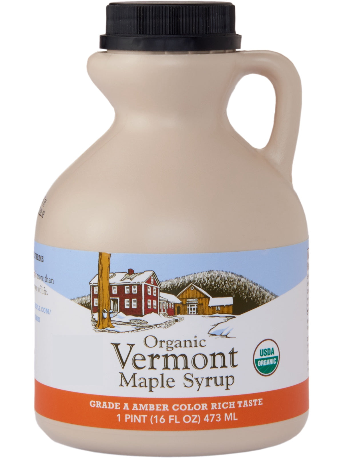 Plastic Jug, Organic Maple Syrup