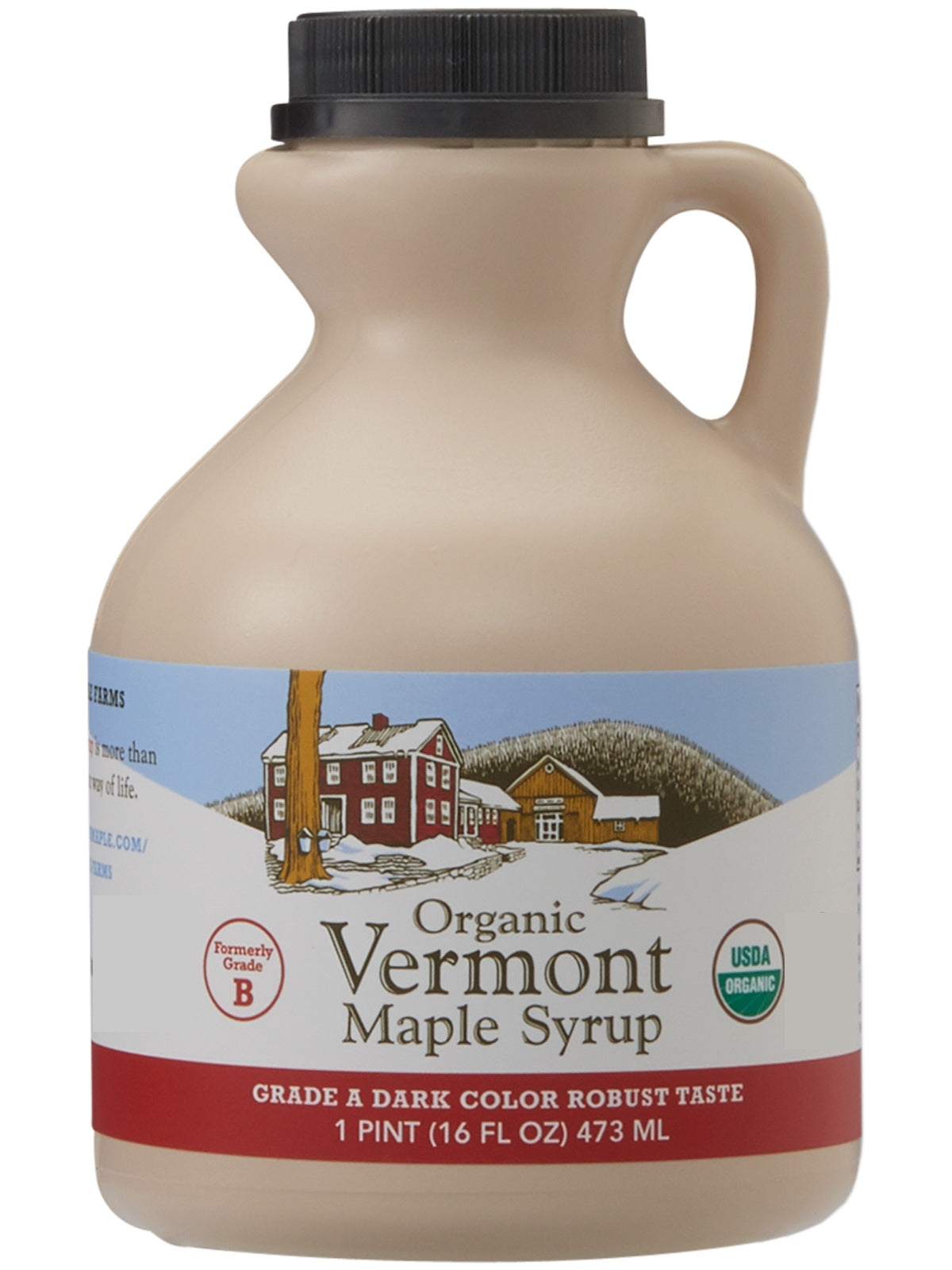 Plastic Jug, Organic Maple Syrup