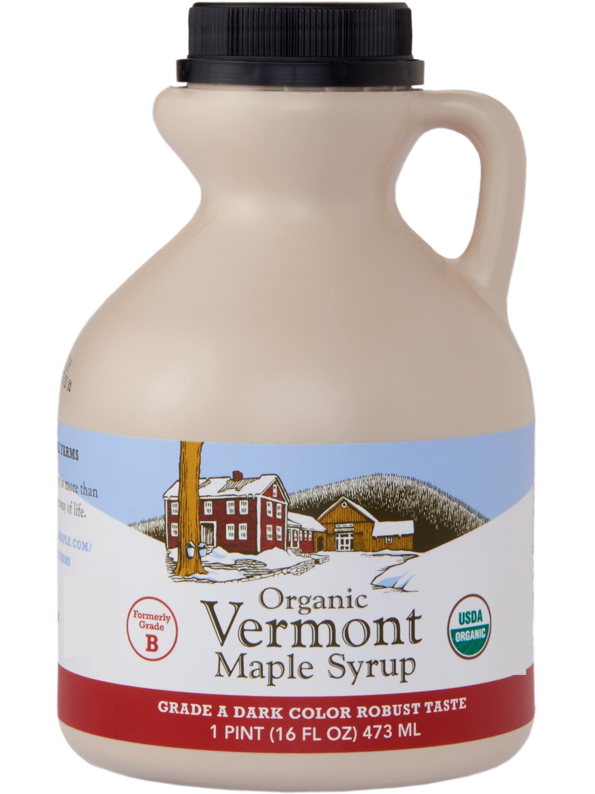 Plastic Jug, Organic Maple Syrup