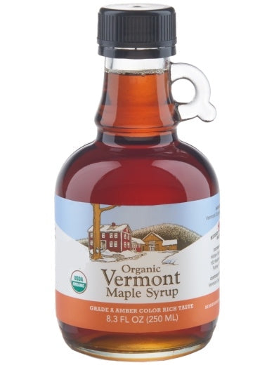 250ml Glass Jug Organic Maple Syrup