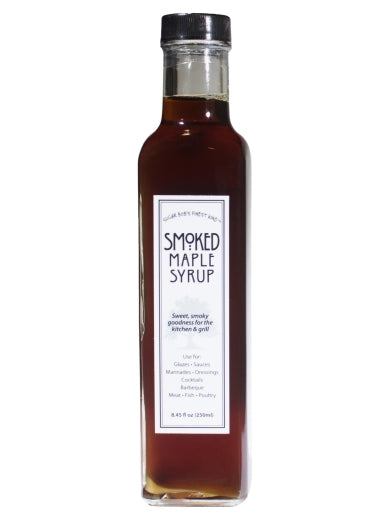 thumbnail image 2 of Sugar Bobs Finest Kind Smoked Maple Syrup Travel Size 2 2 of 9