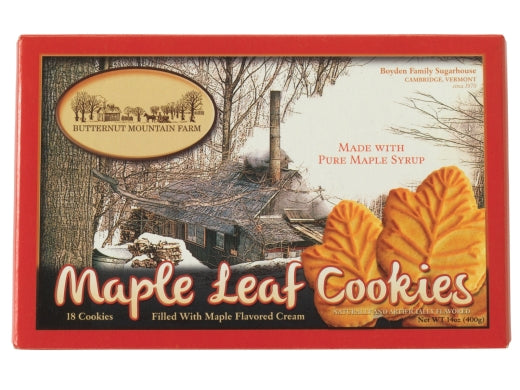 Maple Leaf Cookies