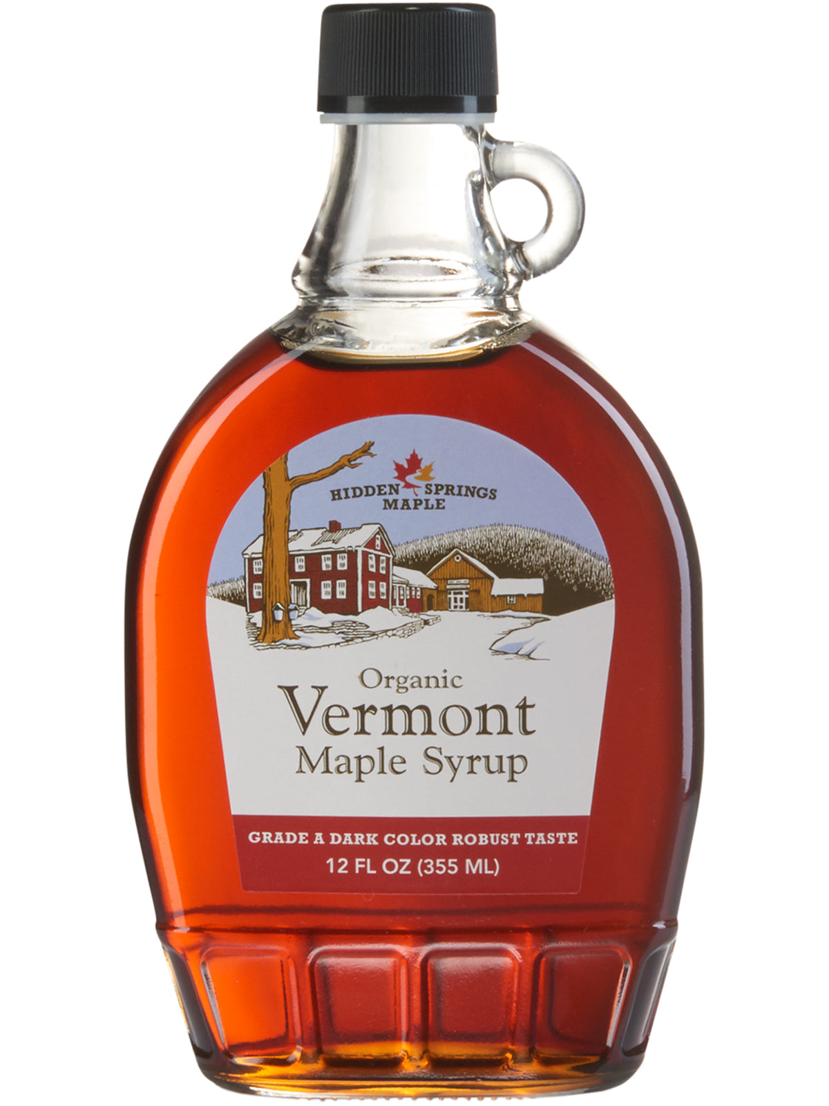 Glass Bottle, Organic Maple Syrup