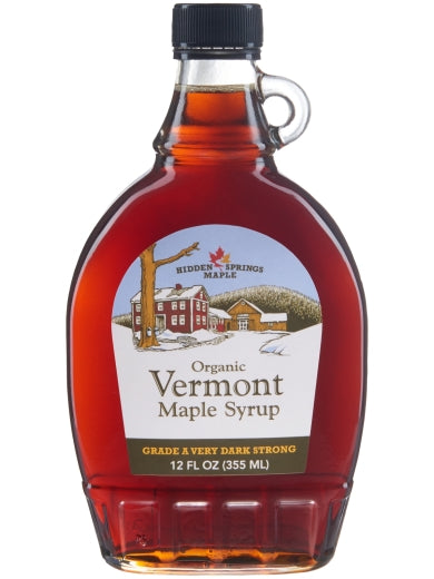 Glass Bottle, Organic Maple Syrup